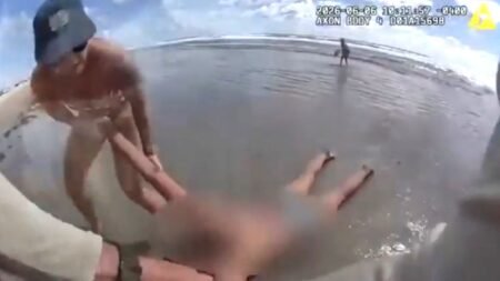 Florida deputy drags ‘unresponsive’ beachgoer from ocean in dramatic rescue