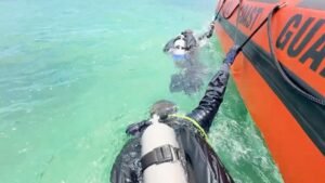 New video shows Coast Guard’s Bahamas hunt as team dives into forensics exam of seized Lynette Hooker dinghy
