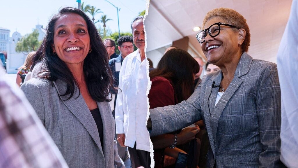 LA mayoral race heads to November runoff as Karen Bass faces Mamdani-style socialist LA mayoral race heads to November runoff as Karen Bass faces Mamdani-style socialist
