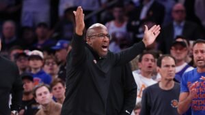 Knicks coach Mike Brown rips officiating after free throw discrepancy in Game 3 loss to Spurs