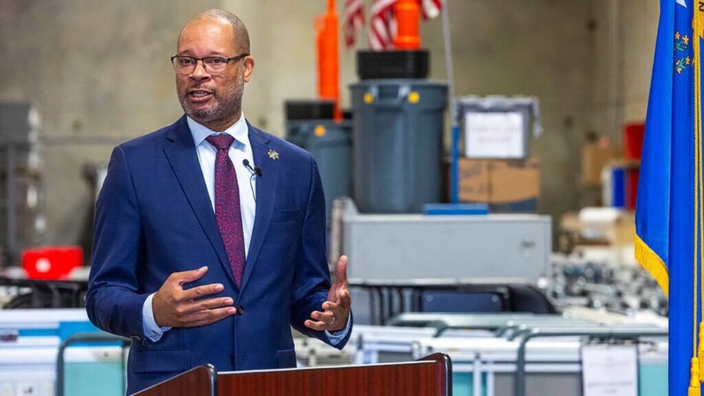 Nevada’s top cop wins Dem primary, takes on Gov Lombardo Nevada’s top cop wins Dem primary, takes on Gov Lombardo
