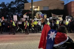 One Nation leader dismisses Midland protest as evidence of growing support in Western Australia