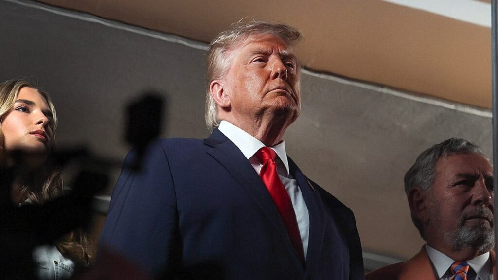 Trump questions no-call after Victor Wembanyama sends Jalen Brunson to floor in Game 3 Trump questions no-call after Victor Wembanyama sends Jalen Brunson to floor in Game 3