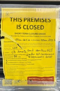 Convenience stores across WA shut down over illegal vapes, tobacco Convenience stores across WA shut down over illegal vapes, tobacco