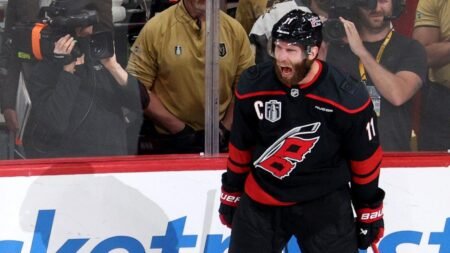 Carolina Hurricanes fend off late Golden Knights charge to come within one win of a Stanley Cup Carolina Hurricanes fend off late Golden Knights charge to come within one win of a Stanley Cup