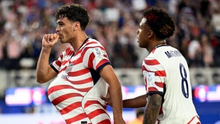 US soccer star Gio Reyna reveals wife is pregnant after stunning trivela goal caps USA’s 4-1 World Cup win US soccer star Gio Reyna reveals wife is pregnant after stunning trivela goal caps USA’s 4-1 World Cup win