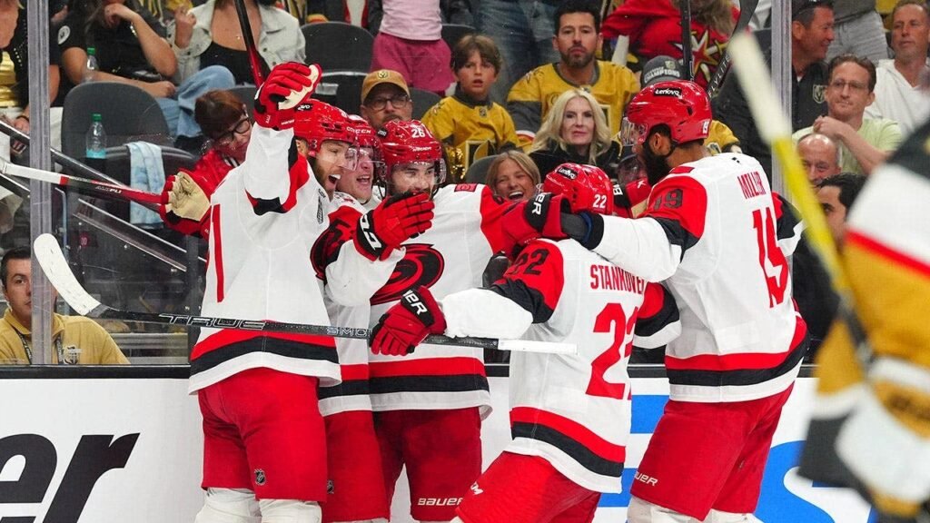 Hurricanes legend turned coach Rod Brind’Amour makes history as team wins Stanley Cup over Golden Knights Hurricanes legend turned coach Rod Brind’Amour makes history as team wins Stanley Cup over Golden Knights