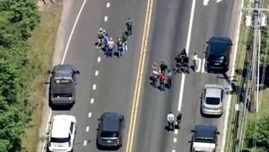 Fleeing suspect in New Jersey strikes ICE agent, who opens fire