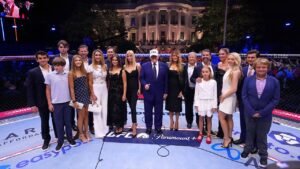 Melania Trump and Ivanka Trump bring family star power to White House UFC event Melania Trump and Ivanka Trump bring family star power to White House UFC event