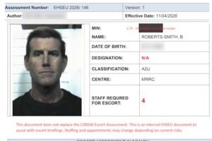 Corrective Services NSW staff tried to sneak ex-soldier out back exit of prison Corrective Services NSW staff tried to sneak ex-soldier out back exit of prison