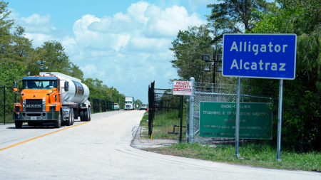 DHS moves all detainees out of ‘Alligator Alcatraz’ amid hurricane concerns