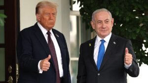 Trump leaves Netanyahu endorsement hanging with pointed warning ahead of crucial election Trump leaves Netanyahu endorsement hanging with pointed warning ahead of crucial election