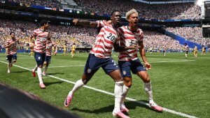 USMNT takes early lead over Australia after second straight match featuring an own goal USMNT takes early lead over Australia after second straight match featuring an own goal