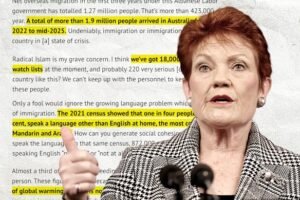 Pauline Hanson spoke for 90 minutes. We examined her key claims Pauline Hanson spoke for 90 minutes. We examined her key claims