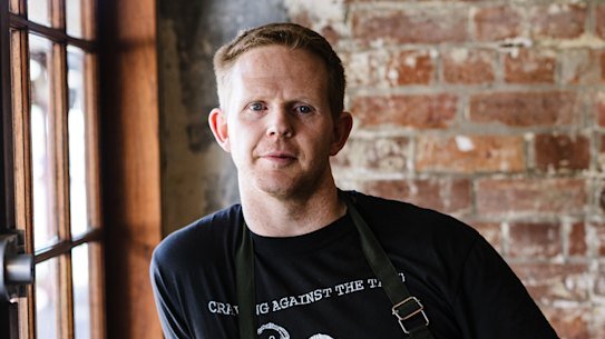 Chef Andy Ashby of C’est Bon in Brisbane.