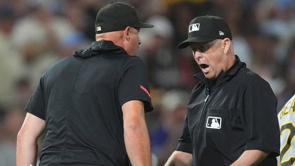 Rockies top Pirates as Pittsburgh manager directs fury at umps over call on final out Rockies top Pirates as Pittsburgh manager directs fury at umps over call on final out
