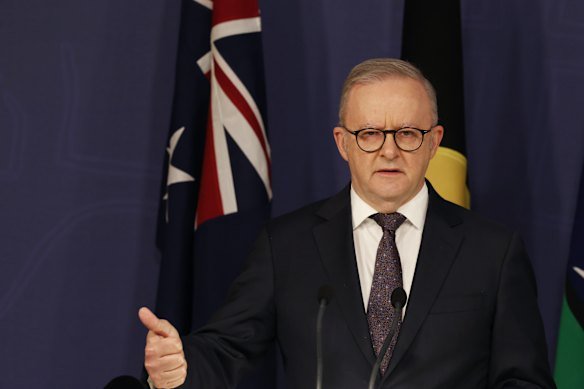 Prime Minister Anthony Albanese said the fuel excise cut would continue for another month, but at a lesser rate.