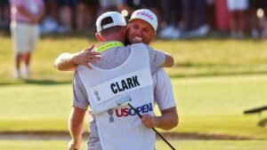 Wyndham Clark survives hostile crowd and Sam Burns charge to win second US Open at Shinnecock Hills Wyndham Clark survives hostile crowd and Sam Burns charge to win second US Open at Shinnecock Hills