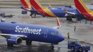 Southwest jet struck by ground equipment vehicle at Memphis airport Southwest jet struck by ground equipment vehicle at Memphis airport
