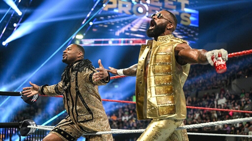The Street Profits win World Tag Team Championship with help from Seth Rollins on ‘Monday Night Raw’ The Street Profits win World Tag Team Championship with help from Seth Rollins on ‘Monday Night Raw’
