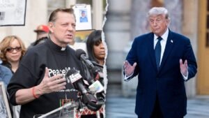 Chicago priest tells Trump to ‘shut up’ and restore gun violence prevention funding after deadly weekend Chicago priest tells Trump to ‘shut up’ and restore gun violence prevention funding after deadly weekend