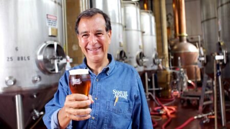 Samuel Adams founder says craft brewers face tough market, but ‘AI can’t brew beer’
