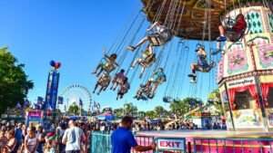 Great American State Fair opens in DC with flyovers, Ferris wheel for America 250