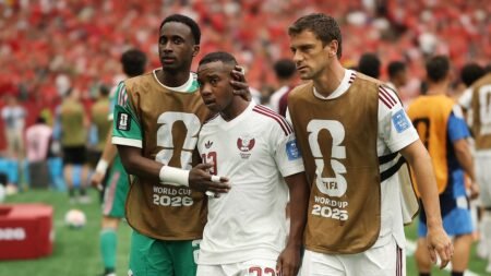Qatar’s Assim Madibo handed five-match FIFA World Cup ban after tackle broke Canada star’s leg