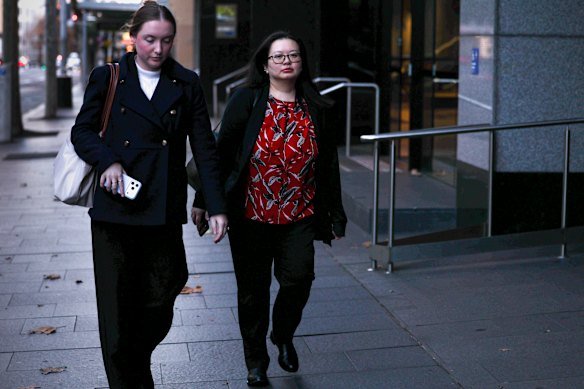 Dr Stacy Oon (right) admitted earlier this week she knew using her personal email to get the questions to a job interview was wrong. She is now working with a psychologist about her “toxic” relationship with Alyssa White.