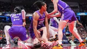 Who is Alyssa Thomas? WNBA star suspended for punching Caitlin Clark in the throat