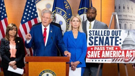 ‘It’s a mess’: GOP turns on House conservatives as voter ID blockade stalls Trump’s agenda