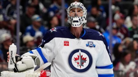 Winnipeg Jets general manager says team is ‘listening’ to trade offers for Olympic hero Connor Hellebuyck