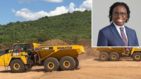 Lindian Resources owns the Kangankunde rare earths project in Malawi. Former chairman Asimwe Kabunga, inset, is suing the rare earths miner.