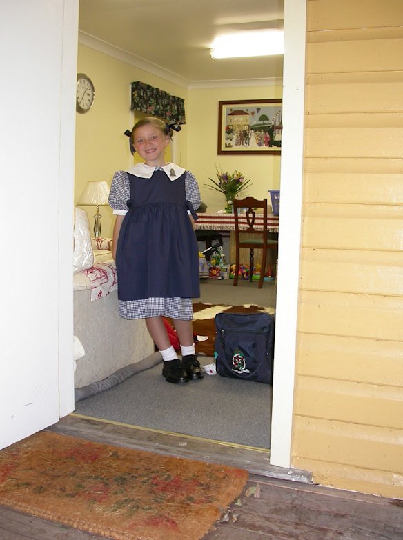Former Redeemer Baptist School student and church member Alexandra Garth as a young pupil.