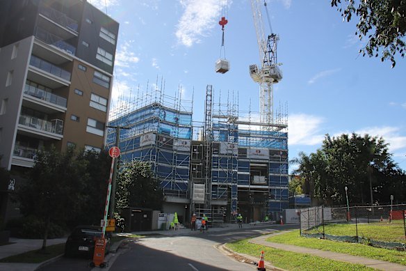 Large towers similar to the one proposed have already been erected along the western edge of nearby Curwen Terrace. 
