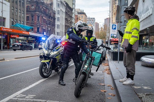 The majority of offences detected during Operation Consider were for unregistered vehicles and unlicensed drivers – meaning the e-bike was overpowered.