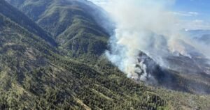 Firefighters battling Lytton, B.C., wildfire helped by cooler temperatures Firefighters battling Lytton, B.C., wildfire helped by cooler temperatures