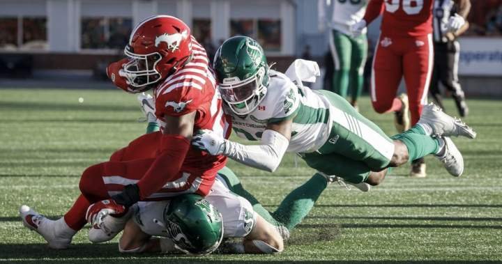 Stampeders seek to rein in Roughriders’ offence Stampeders seek to rein in Roughriders’ offence