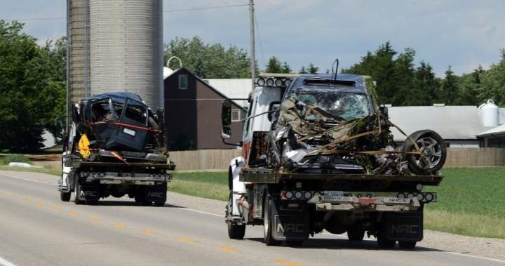 6 people, including infant, remain in hospital after Ontario collision: OPP 6 people, including infant, remain in hospital after Ontario collision: OPP