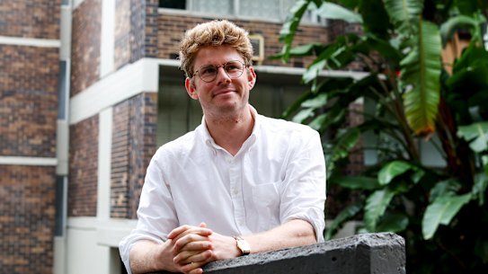 Economist and Sydney YIMBY (Yes in My Backyard) secretary Dominic Behrens.
