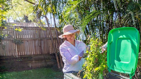 The Brisbane City Council has started rolling out its new opt-out green bin program, part of its waste service overhaul that saw residents charged a base rate of just over $500 per year.