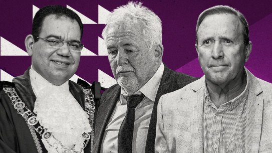 Sam Aziz, John Woodman and Geoff Ablett all received adverse findings in the IBAC report