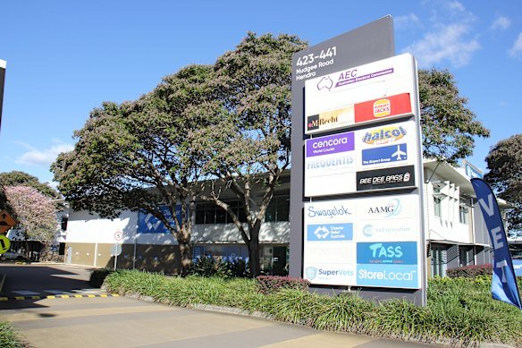 The industrial estate where Slide Planet is planned by Fever Up includes the Hungry Jack’s Queensland headquarters.