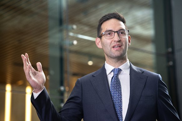 Federal Labor MP Josh Burns says his partner has also been subjected to vile attacks.