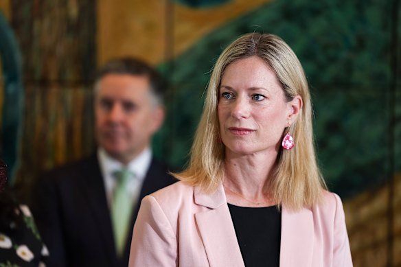 Assistant Health Minister Rebecca White.