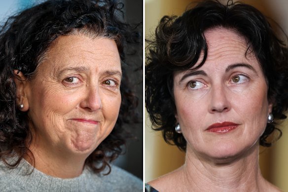 Independents Monique Ryan (left) and Kate Chaney have ruled themselves out of joining the new party.