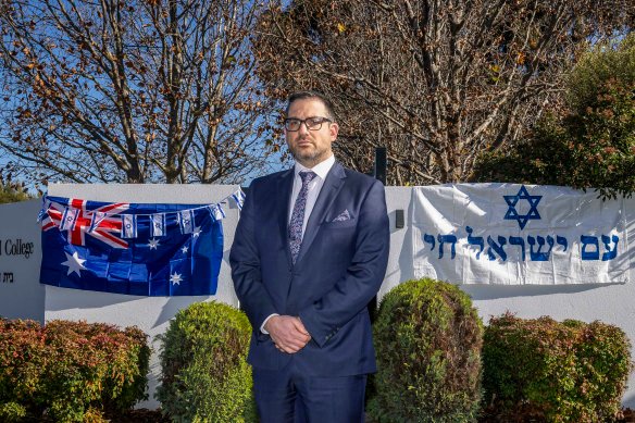 Mount Scopus Memorial College principal Dan Sztrajt says his students face acts of antisemitism on the sporting field. 