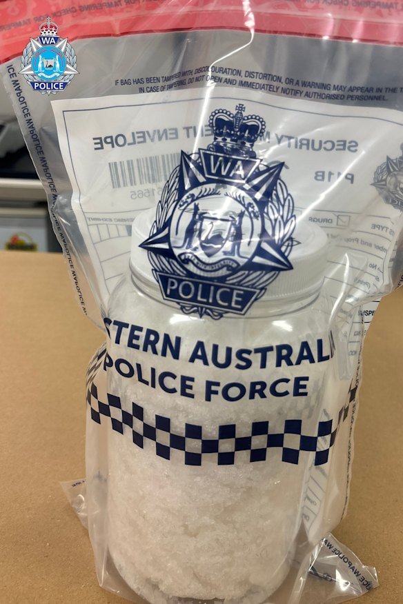 In total detectives seized around 57kg of methylamphetamine, 23kg of cocaine and 2.5 kilograms of heroin.