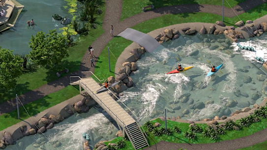 The planned Redlands Whitewater Centre at Birkdale.