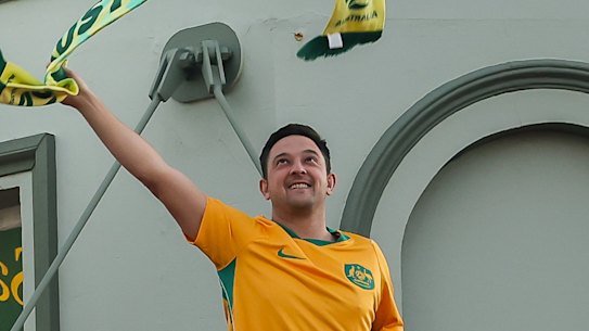Oban Seex of The Sackville Hotel in  Rozelle is preparing for big crowds to watch the socceroos on Friday afternoon. 